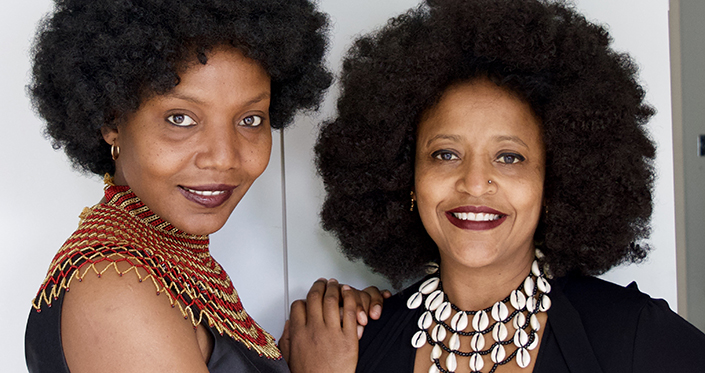 Njambi McGrath and Thenjiwe